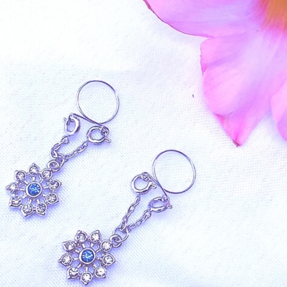 Faux Piercing Nipple Rings